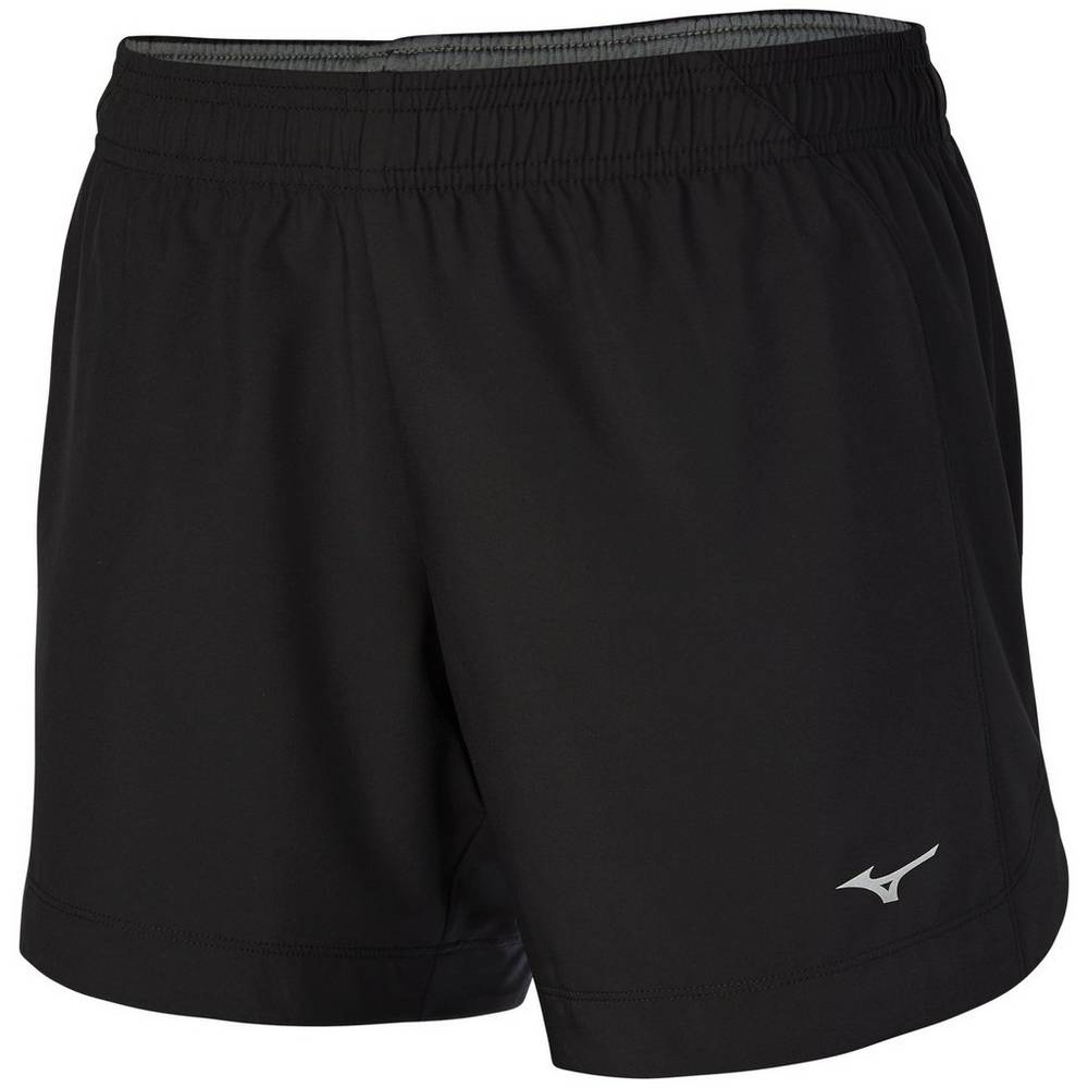 Pantaloncini Mizuno Running CORE SQUARE 5.5" Donna - Nere - 39618-EXDN